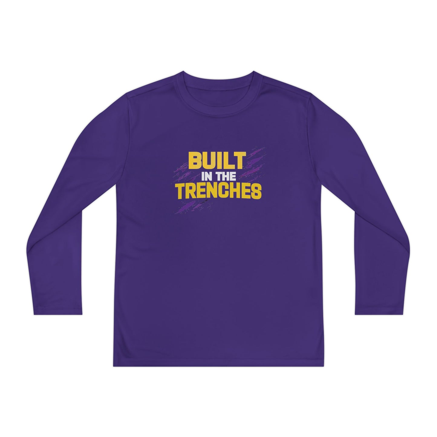 Youth Built Trenches Long Sleeve Dri-fit Tee