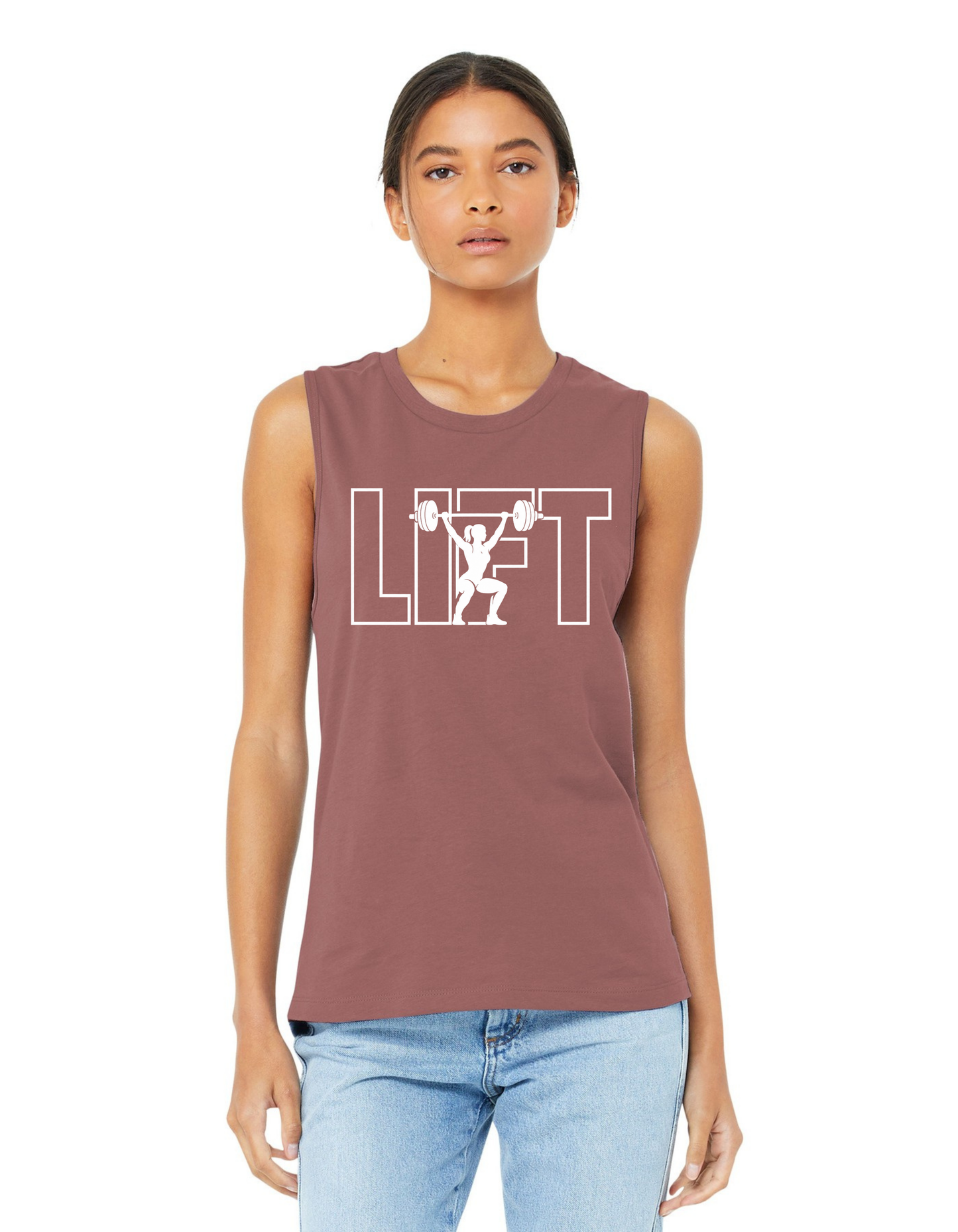 Women's 'LIFT' Weightlifting Muscle Tank