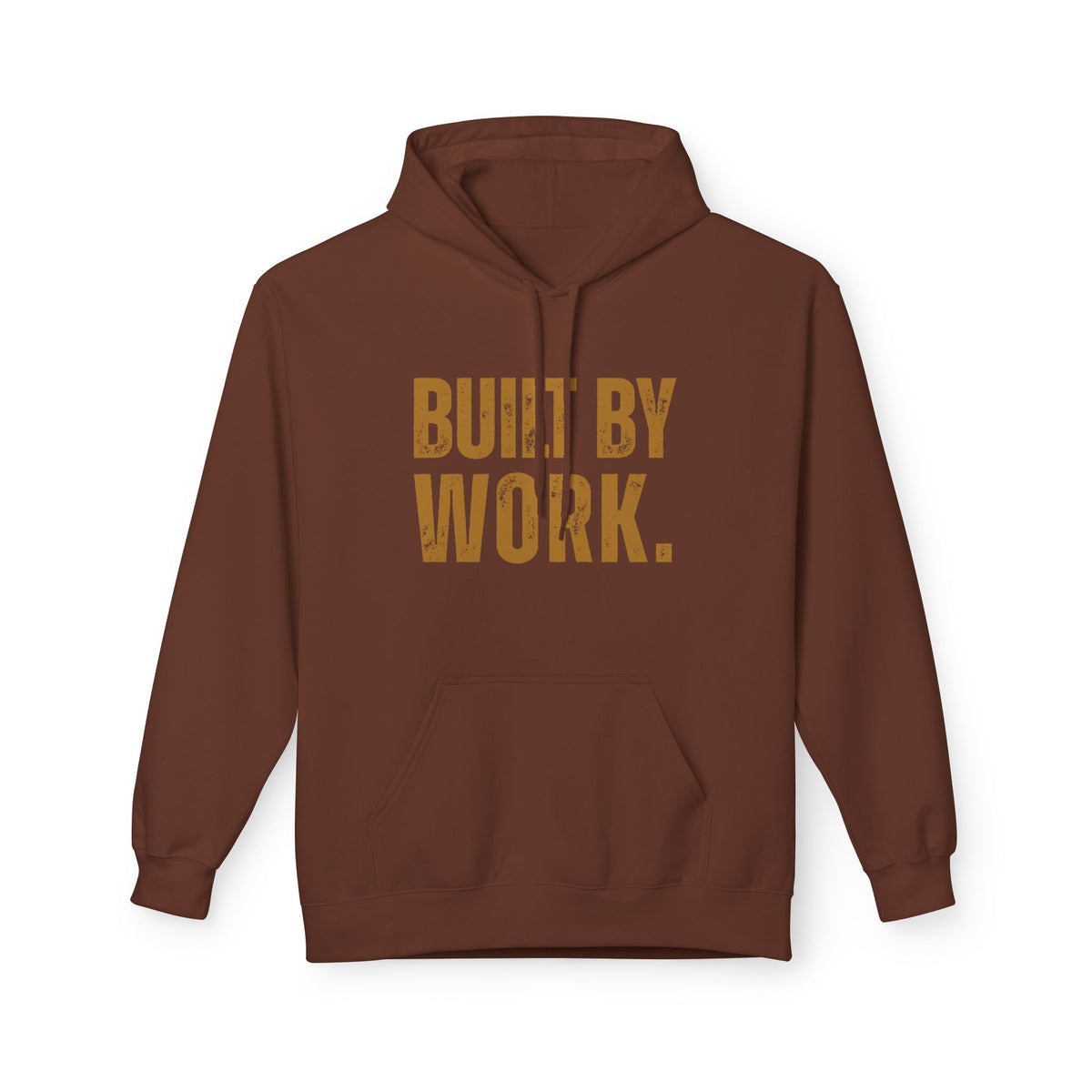 Built By Work Unisex Midweight Softstyle Fleece Hoodie