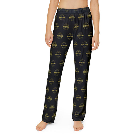Kids Cozy HitSquad Wrestling Logo Pajama Bottoms