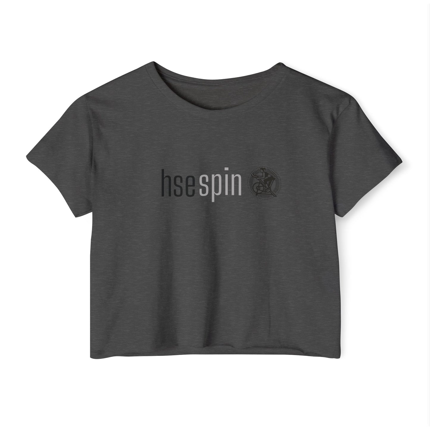 HSE Spin Crop Top Tee