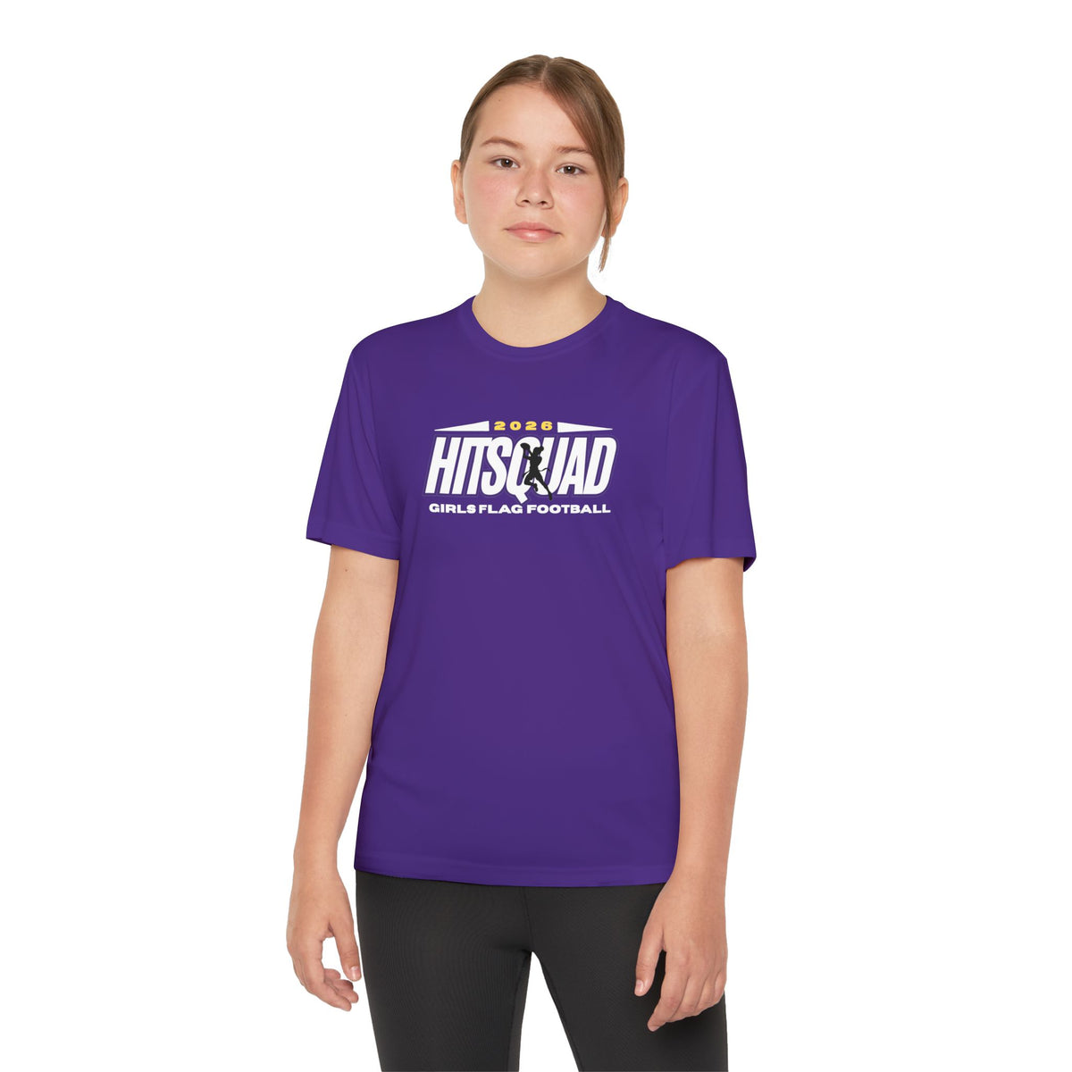 Youth Flag Football Dri-fit Tee