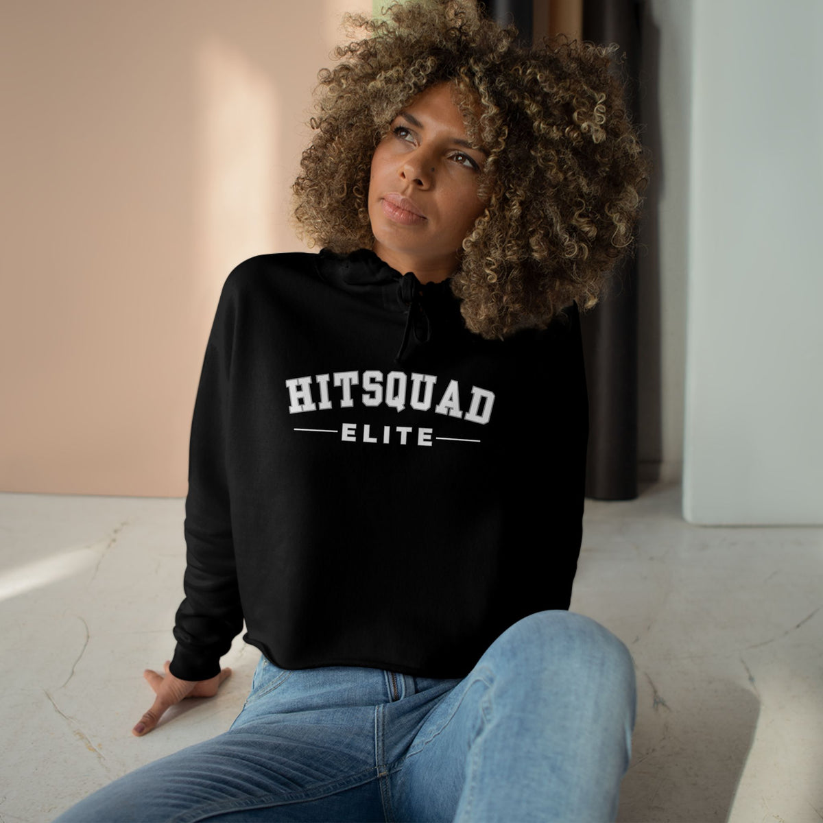 HitSquad Crop Hoodie