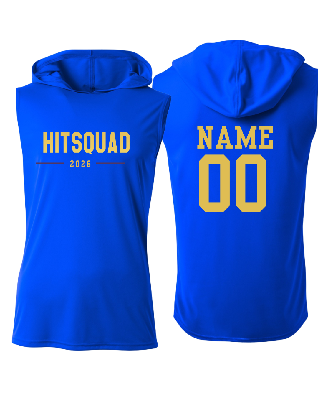 Youth HitSquad 2026 Sleeveless Hoodie