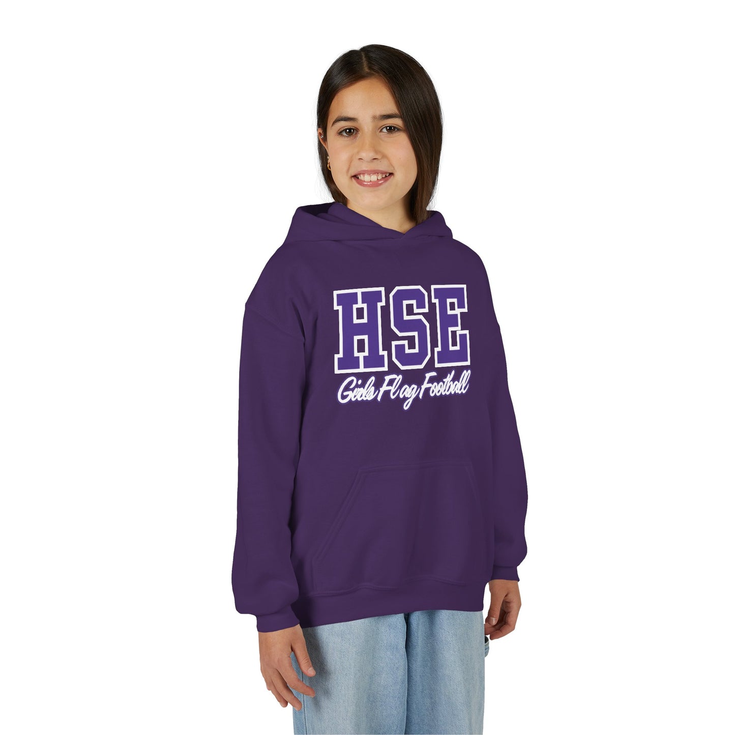 Youth HSE Girls Flag Hooded Sweatshirt