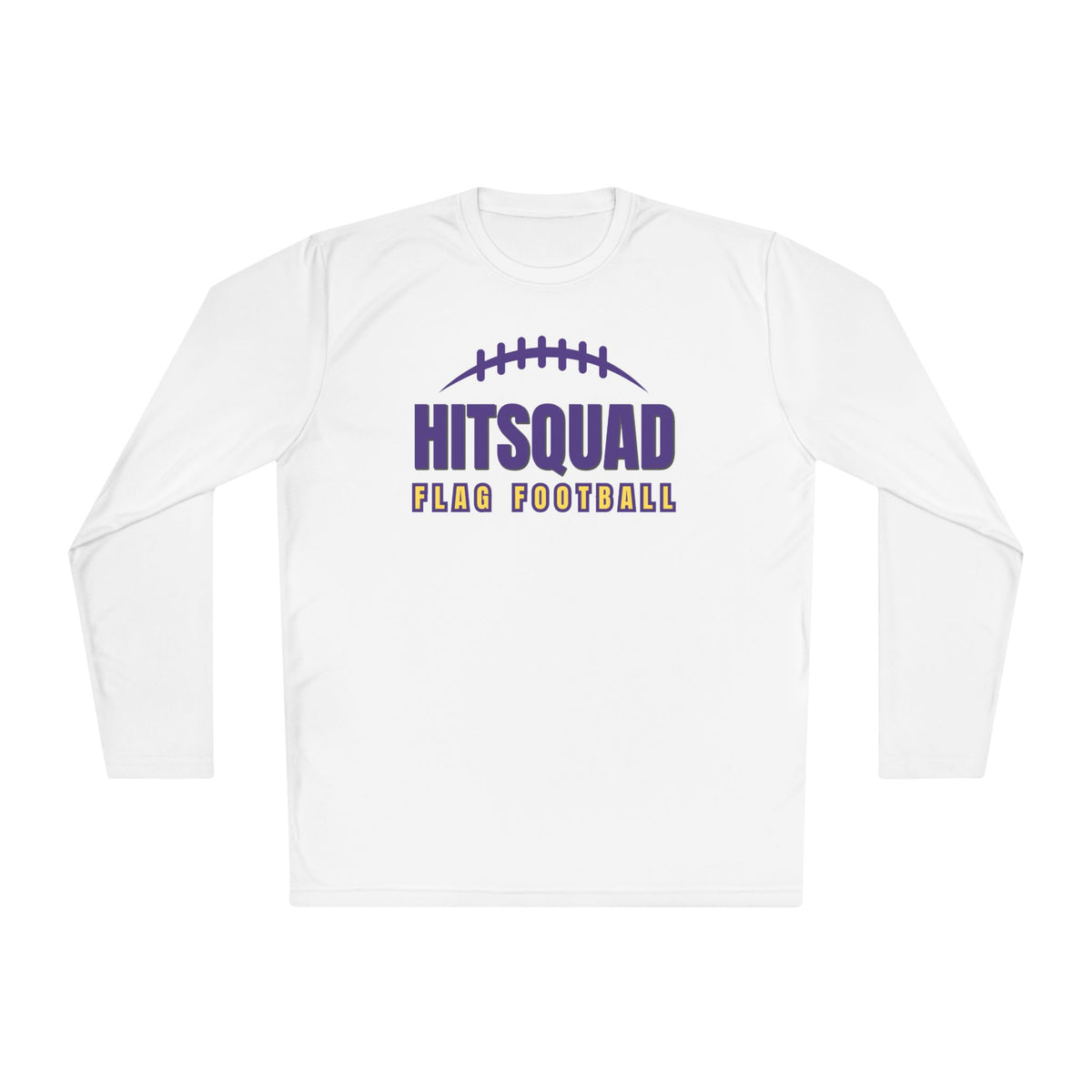 Adult Unisex Flag Football Lightweight Long Sleeve Tee