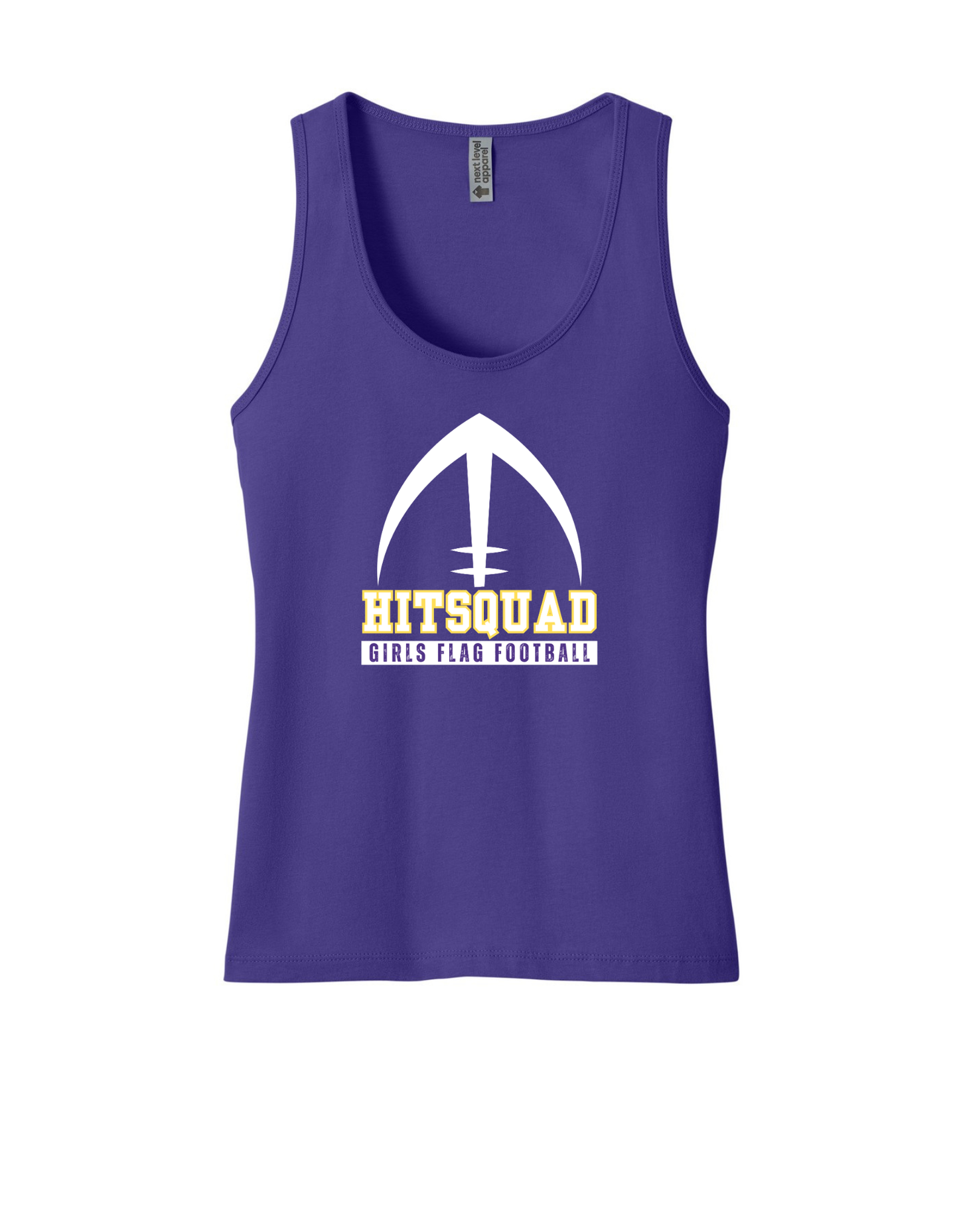 Ladies Flag Football Tank Top