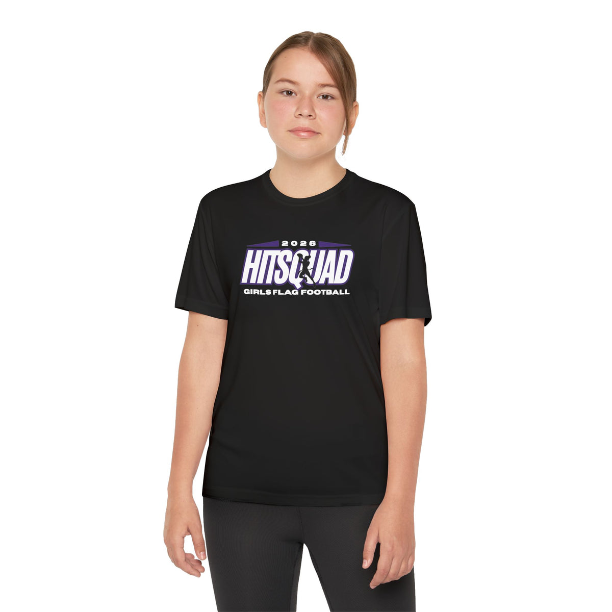 Youth Flag Football Dri-fit Tee