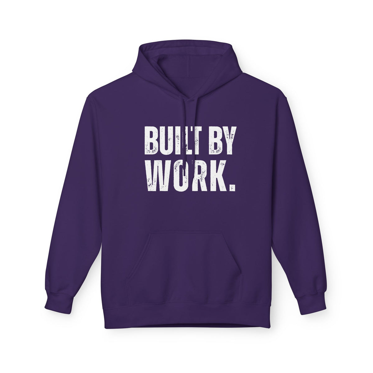 Built By Work Unisex Midweight Softstyle Fleece Hoodie