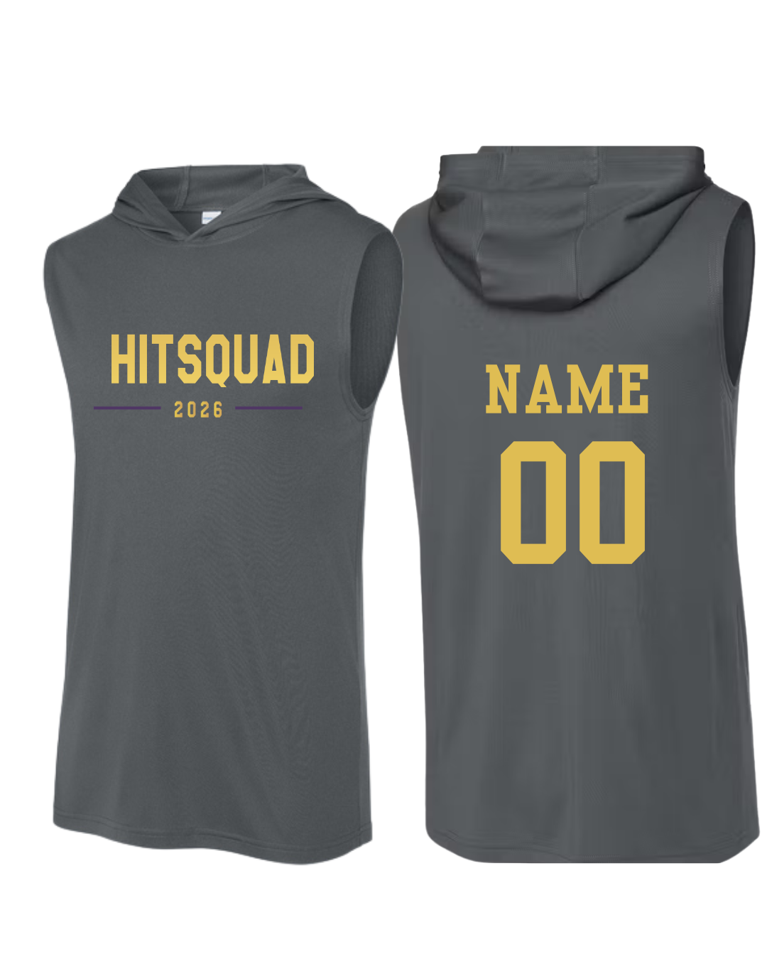 Youth HitSquad 2026 Sleeveless Hoodie