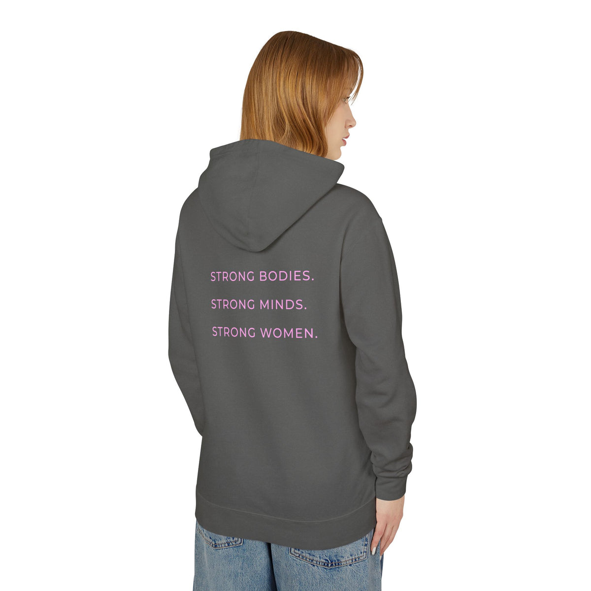 HSE Strong Women Comfort Colors Lightweight Hooded Sweatshirt