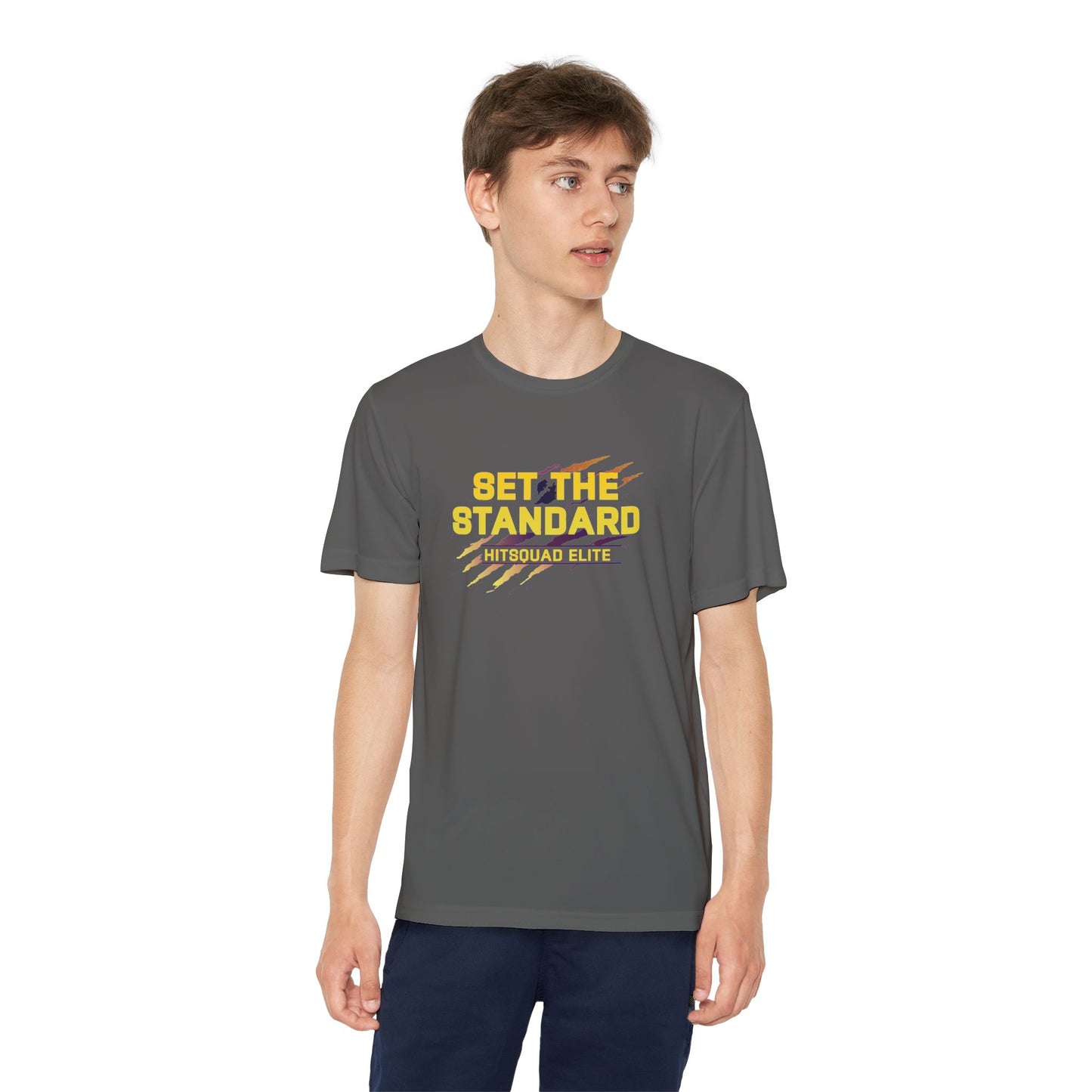 Youth Set The Standard Athletic T-Shirt