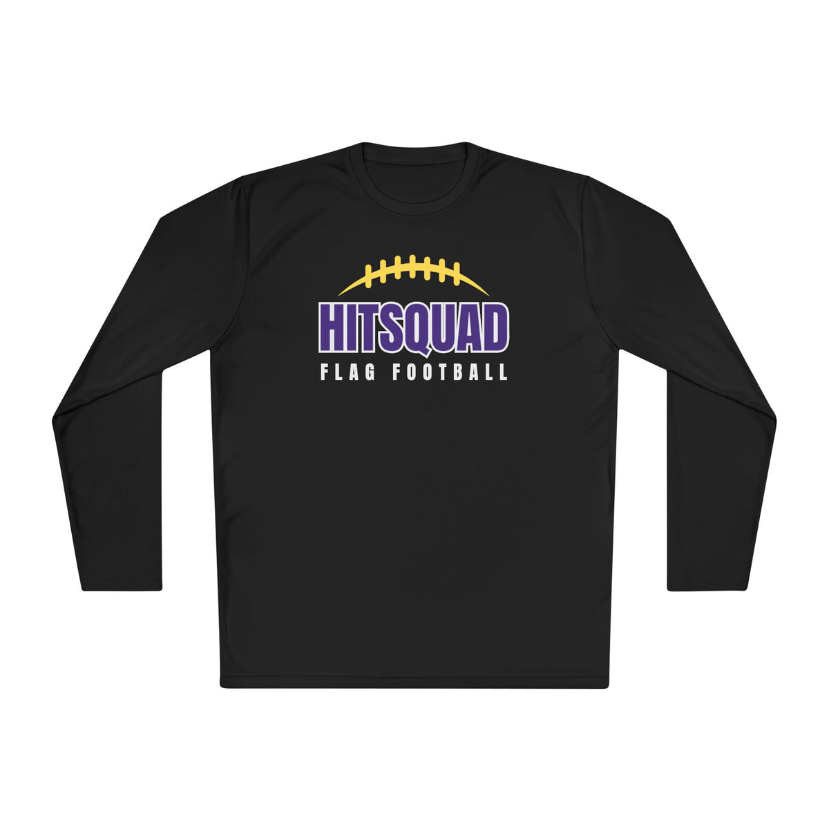 Adult Unisex Flag Football Lightweight Long Sleeve Tee