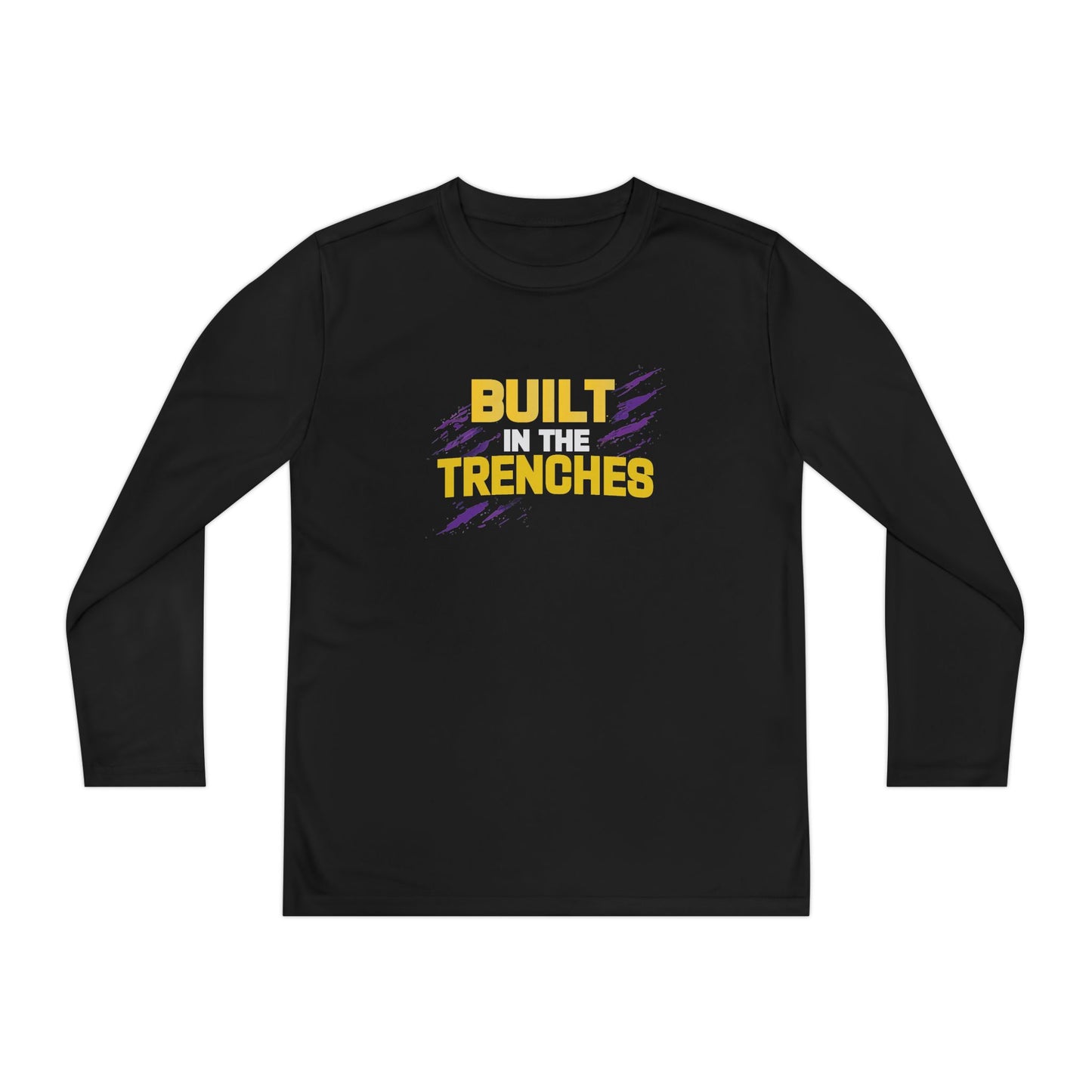 Youth Built Trenches Long Sleeve Dri-fit Tee