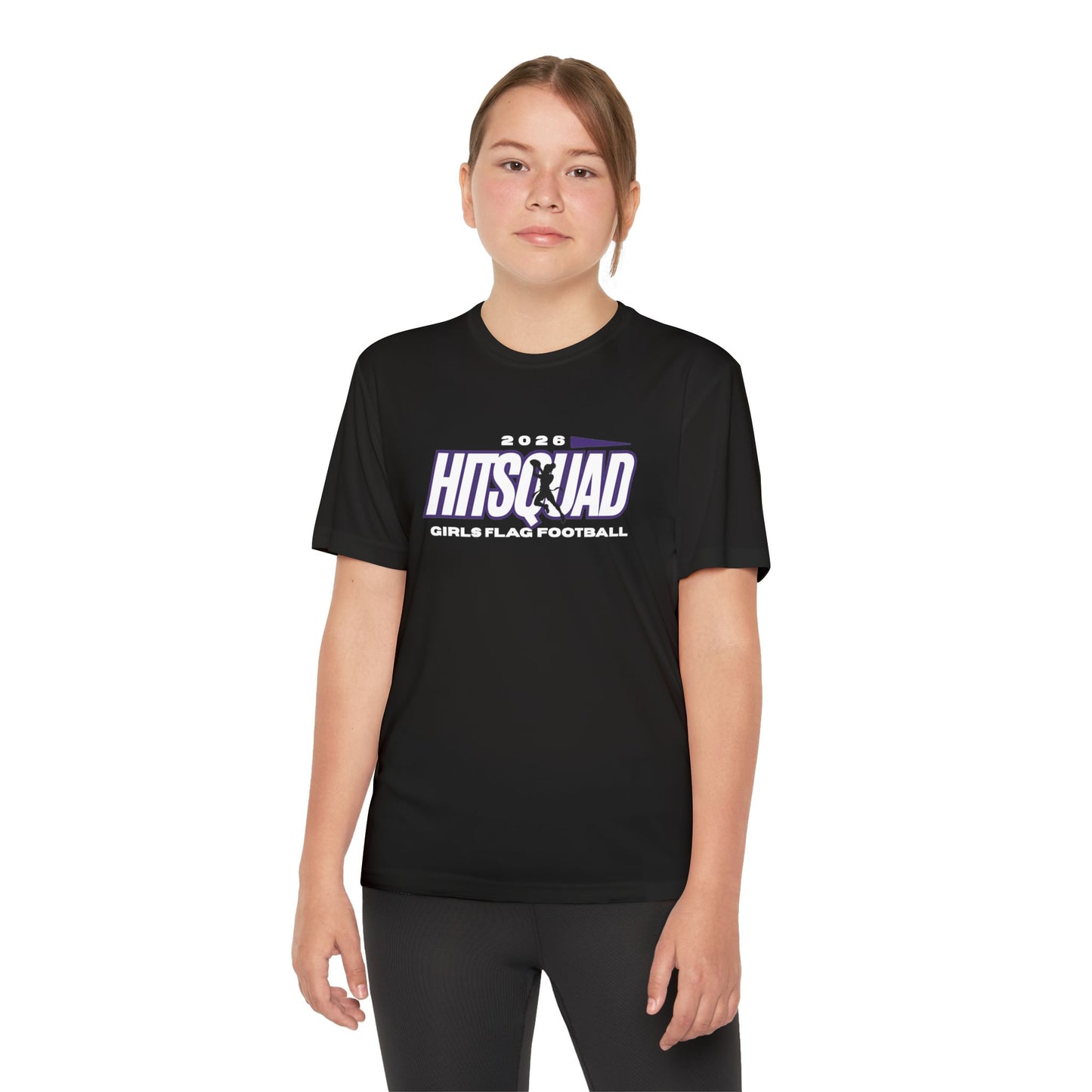 Youth Flag Football Dri-fit Tee
