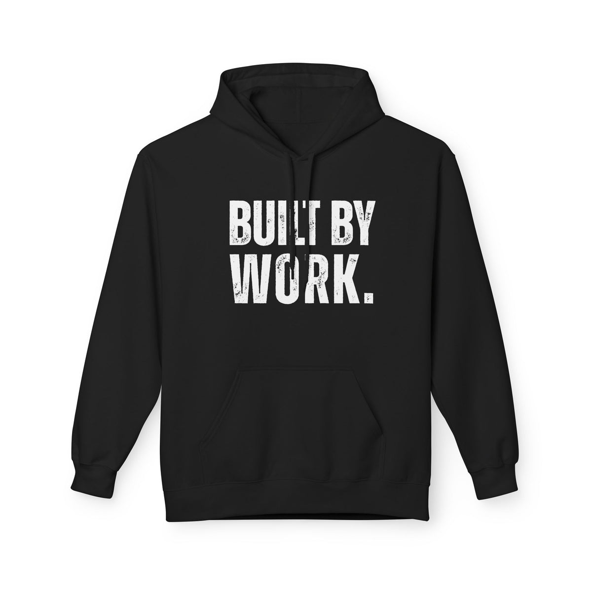 Built By Work Unisex Midweight Softstyle Fleece Hoodie