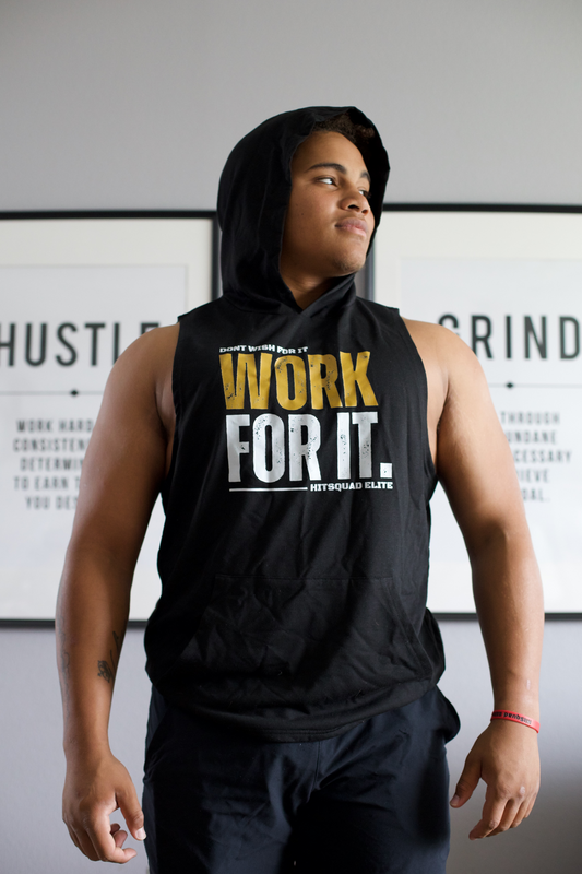 Work For It Hoodie Tank