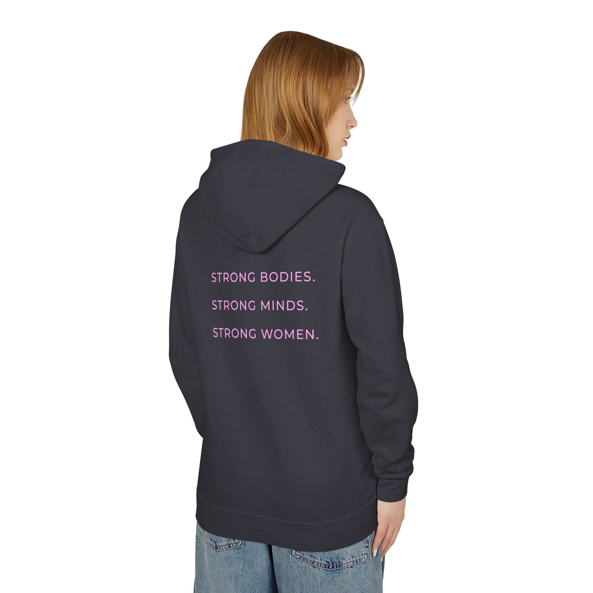 HSE Strong Women Comfort Colors Lightweight Hooded Sweatshirt
