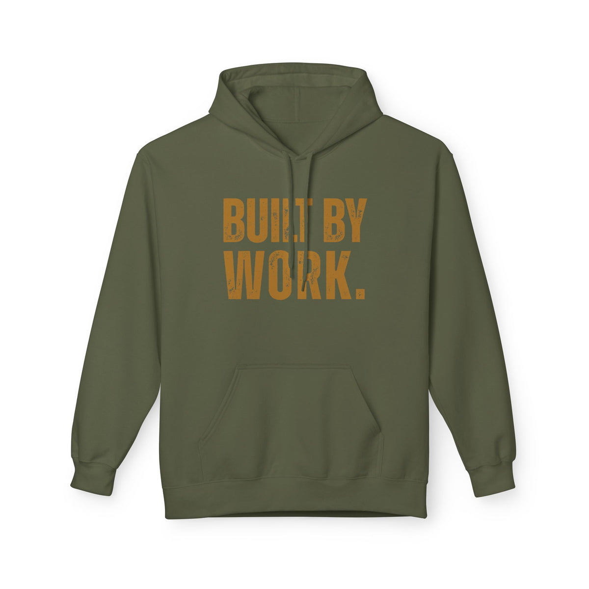 Built By Work Unisex Midweight Softstyle Fleece Hoodie