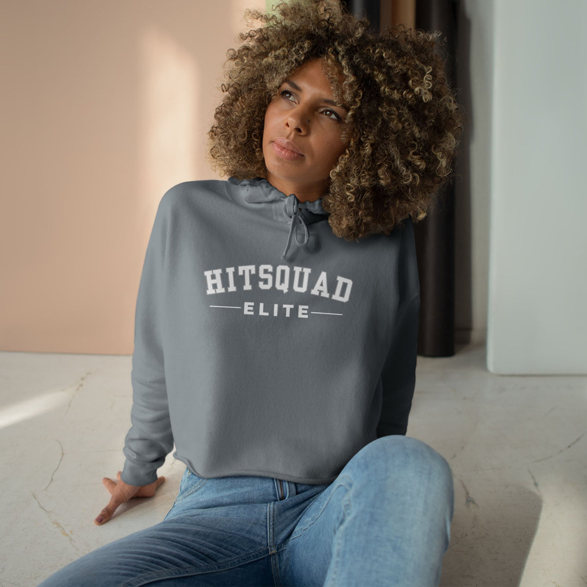 HitSquad Crop Hoodie