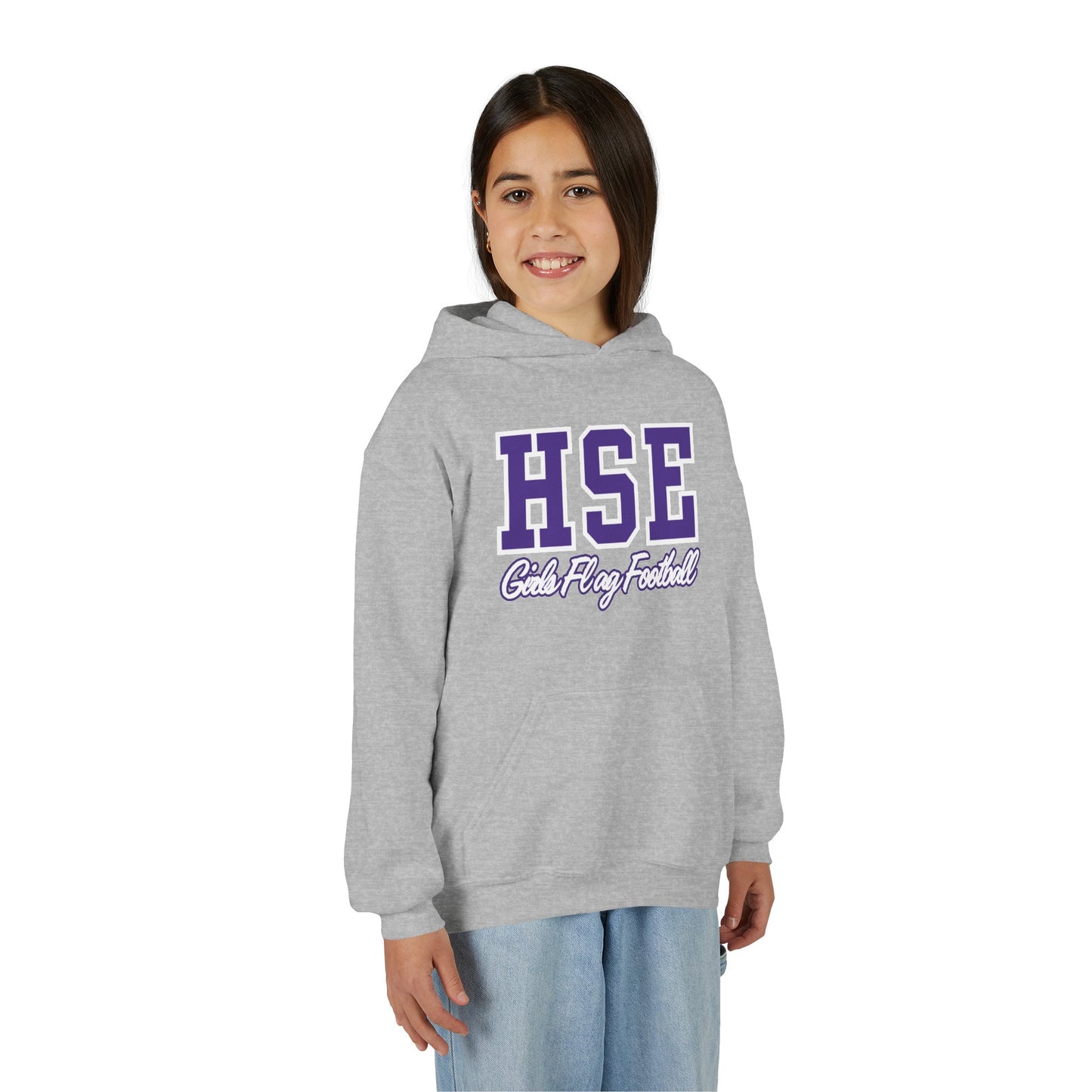 Youth HSE Girls Flag Hooded Sweatshirt