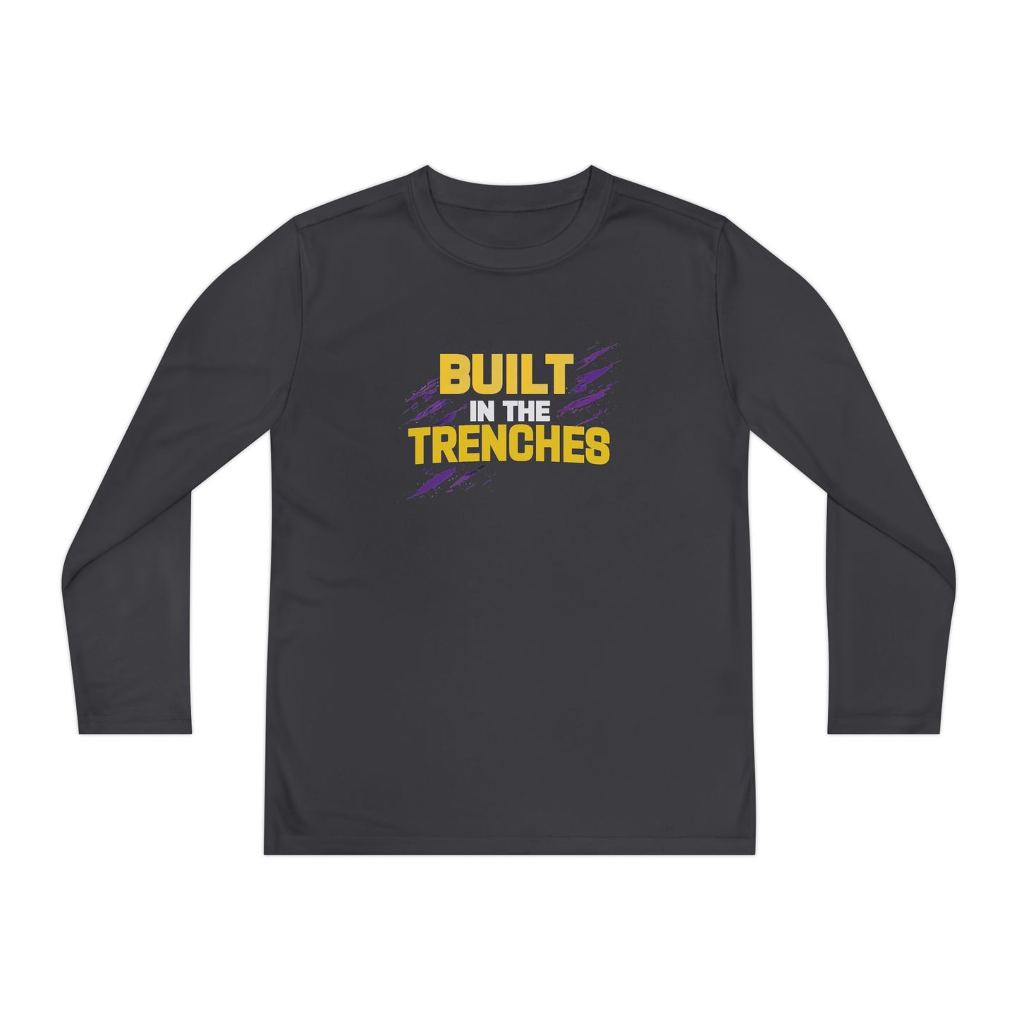 Youth Built Trenches Long Sleeve Dri-fit Tee