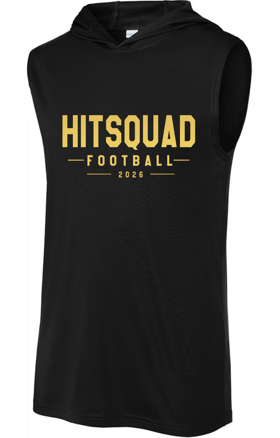 Adult HitSquad Football Sleeveless Hoodie (Pre-Order)