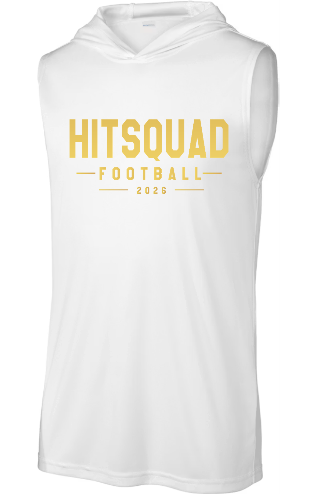 Adult HitSquad Football Sleeveless Hoodie (Pre-Order)